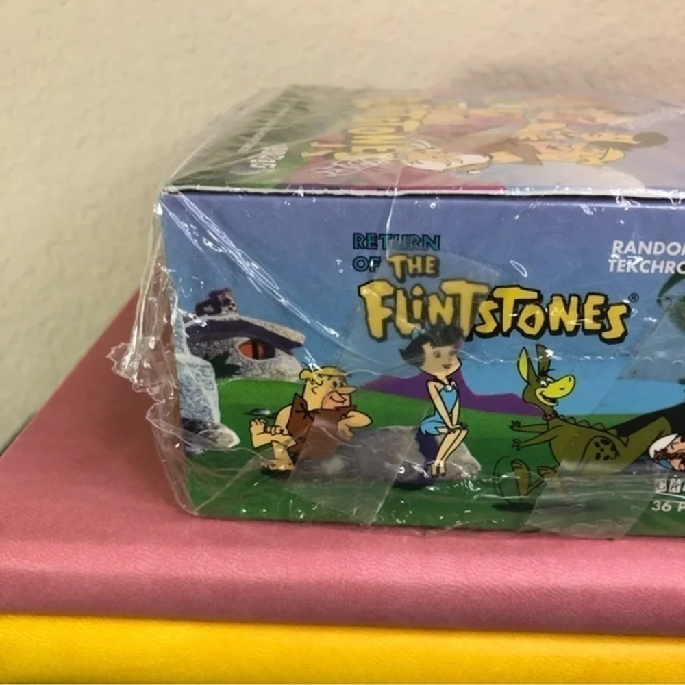 The Flintstones Trading Cards Sealed Box Vintage 1994 Collectible 36 Packs